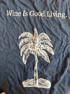 Men's Wine is Good Living T-Shirt 1